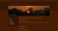 Desktop Screenshot of dharmaskye.com